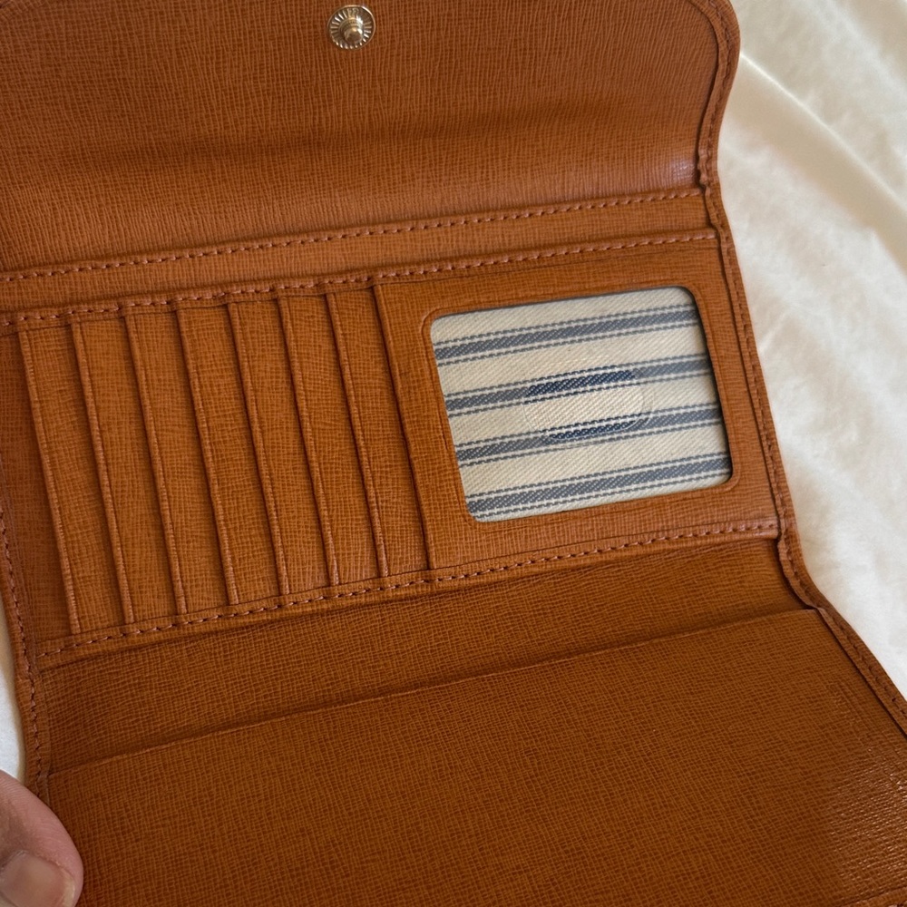 Dooney & Bourke Brown Leather Wallet - Picture 2 of 5